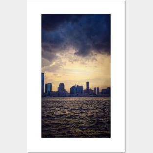 Skyline, Battery Park, Manhattan, New York City Posters and Art